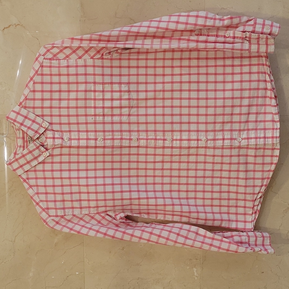 BOY'S J CREW CREWCUTS BUTTON DOWN DRESS SHIRT SIZE 14